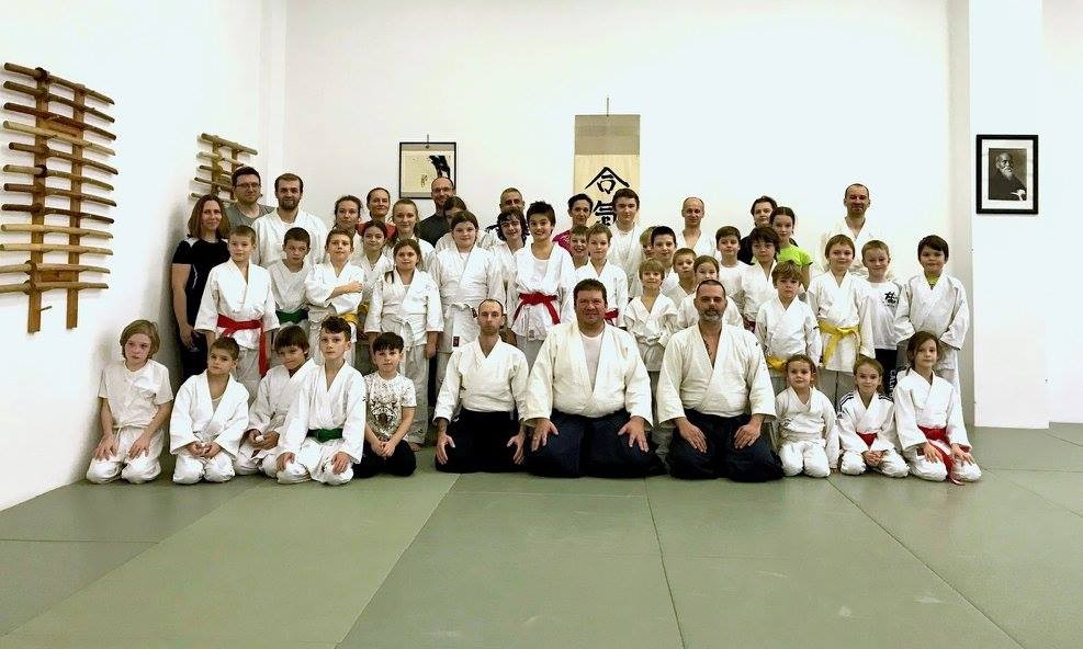 2.12.2017 - Seminár aikido deti/ skúšky technickej vyspelosti na 9.-7. kyu / Trnava (SR)